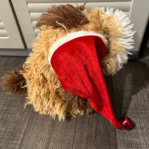 Dan Dee collectors choice Christmas shaggy dog 10 inch. Music plays - Picture 4 of 7